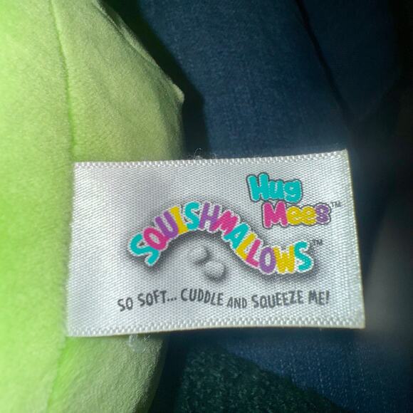 Green Dinosaur HugMees Squishmallow Desirae 12” Plush 2019 EUC Kellytoy - Picture 7 of 8